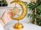 Ramadan Decorations Moon and Stars - Ramadan Lights for Table - Ramadan Decorations for Home 2026 - Ramadan Gifts for Kids Lanterns - Ramadan Decor Moon and Star Lamp - Crescent Moon lamp